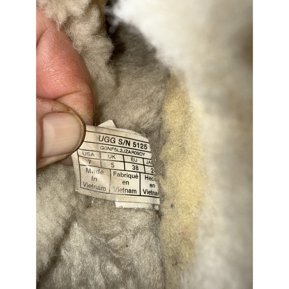 UGG Coquette Women's Size 7 US Chestnut Suede Slide Comfort Slipper Shoes 5125 - Picture 5 of 6